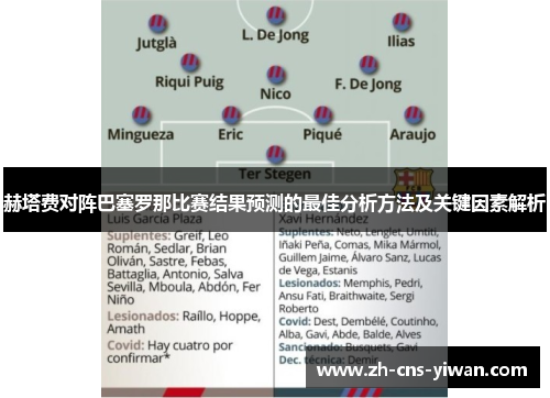赫塔费对阵巴塞罗那比赛结果预测的最佳分析方法及关键因素解析